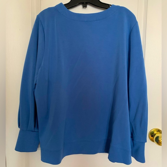 Laura Petites Light Blue Sweater (Size: XL) - Picture 5 of 5